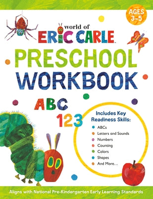 World of Eric Carle Preschool Workbook Paperback World of Eric Carle