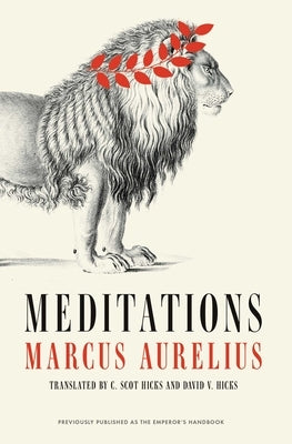 Paperback of Meditations by Scribner Book Company showing the front cover with a simple, contemplative design.