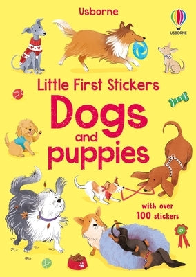 Little First Stickers Dogs and Puppies Paperback Usborne Books