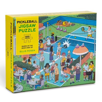 Pickleball Jigsaw Puzzle: 500-Piece Jigsaw Puzzle Based on the Book Dink! (with 10 Hidden Pickleballs to Find) Other Union Square & Co.
