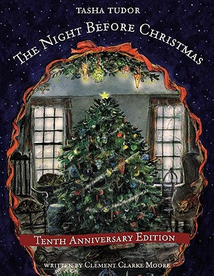 Paperback copy of "The Night Before Christmas" by Little, Brown Books for Young Readers, featuring festive holiday cover art.