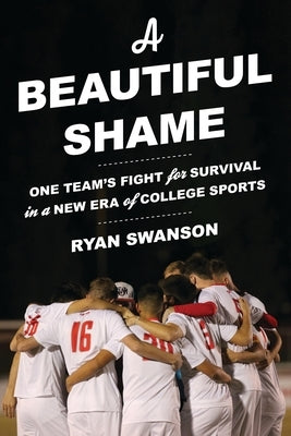 Paperback book titled "A Beautiful Shame" by Bloomsbury Academic, featuring a cover with bold fonts and a dynamic sports-themed design.