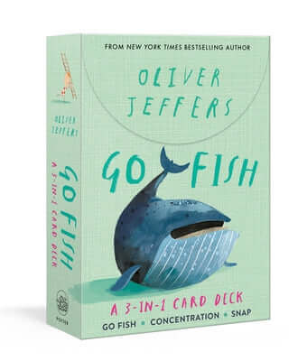 Go Fish: A 3-In-1 Card Deck: Card Games Include Go Fish, Concentration, and Snap Board Games Clarkson Potter Publishers