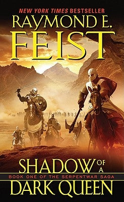 Cover of "Shadow of a Dark Queen" mass market paperback by Harper Voyager, featuring dark fantasy artwork and title text.