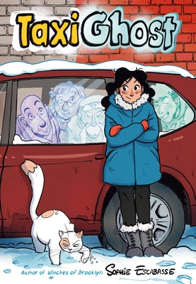 Paperback of Taxi Ghost graphic novel by Random House Graphic featuring vibrant cover art and illustrated design.