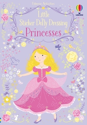 Little Sticker Dolly Dressing Princess Paperback Usborne Books