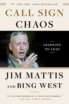 Paperback of Call Sign Chaos: Learning to Lead by Random House Trade, featuring the book's cover with title and author details.