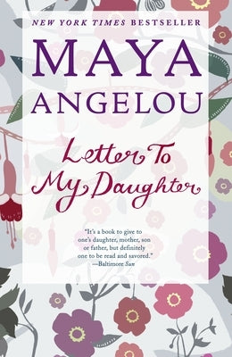 Paperback copy of "Letter to My Daughter" by Random House Trade, showing the book cover with elegant typography.