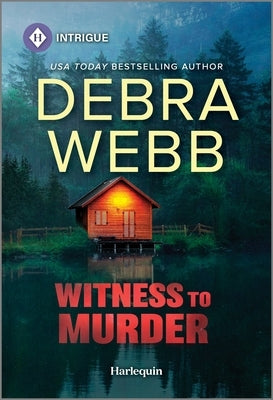 Mass market paperback of "Witness to Murder" by Harlequin Intrigue featuring a suspenseful cover design with dark and mysterious imagery.