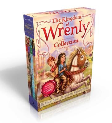 The Kingdom of Wrenly Collection (Includes Four Magical Adventures and a Map!) (Boxed Set): The Lost Stone; The Scarlet Dragon; Sea Monster!; The Witc Paperback Little Simon