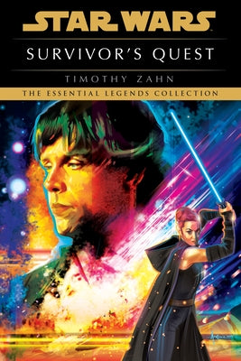 Paperback copy of Survivor's Quest from Star Wars Legends by Random House Worlds, featuring a space-themed cover design.