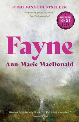 Fayne paperback novel by Vintage Books Canada, featuring a cover design with artistic illustrations and bold typography.