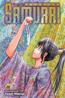 Paperback copy of The Elusive Samurai, Vol. 20 manga by Viz Media, featuring artwork on the cover.