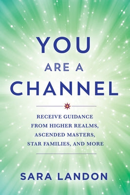 Paperback book titled "You Are a Channel" by Hay House LLC, featuring a cover with spiritual and celestial artwork.