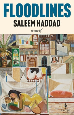 Paperback of Floodlines by Europa Editions, featuring the book cover with title and author details visible.