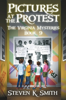 Paperback of Pictures at the Protest by Myboys3 Press, featuring a cover with protest imagery and bold typography.