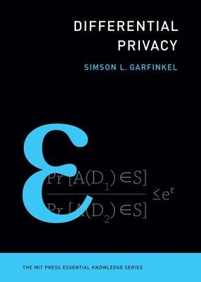 Paperback book titled "Differential Privacy" published by MIT Press, showing the front cover with title and author details.