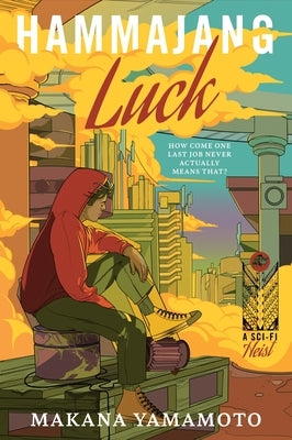 Paperback of Hammajang Luck by Harper Voyager featuring a colorful fantasy book cover with intricate artwork.