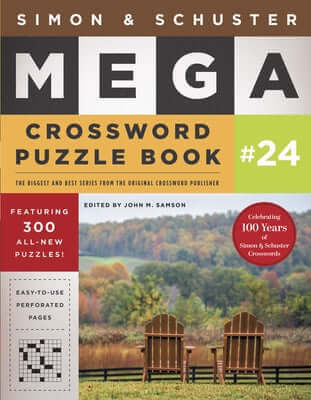 Simon & Schuster Mega Crossword Puzzle Book #24 Paperback Gallery Books
