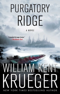 Paperback of Purgatory Ridge novel by Atria Books, featuring a dark, atmospheric cover with rugged mountain scenery.