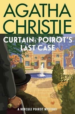 Paperback edition of "Poirot's Last Case" by William Morrow & Company, featuring the book cover with mystery-themed artwork.