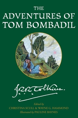 Paperback of The Adventures of Tom Bombadil by William Morrow & Company, showcasing the book cover with colorful artwork.