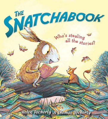 Paperback of The Snatchabook by Sourcebooks Jabberwocky featuring colorful illustrated cover with whimsical characters.