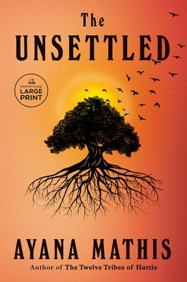 Paperback of "The Unsettled" by Random House Large Print Publishing, showing the book cover with title and author details.