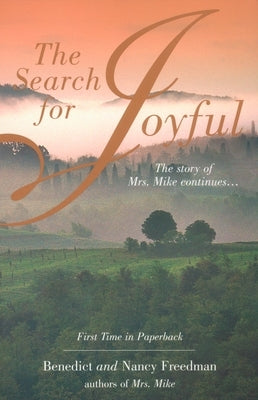 Paperback of The Search for Joyful by Berkley Books, showing the book cover with colorful and uplifting design elements.