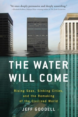 Paperback copy of "The Water Will Come" by Back Bay Books showing the book cover with title and author on a plain background.