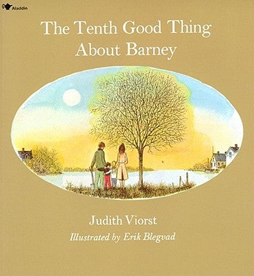 Paperback of The Tenth Good Thing about Barney by Atheneum Books for Young Readers, showing the book cover with colorful illustrations.