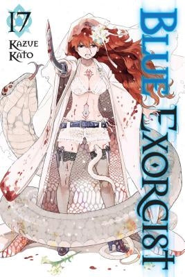 Blue Exorcist Vol. 17 paperback manga by Viz Media featuring illustrated cover with characters from the series.
