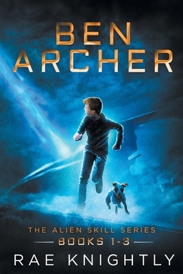 Paperback set of "Ben Archer (The Alien Skill Series, Books 1-3)" by Poco Publishers, featuring three book covers with colorful alien imagery.