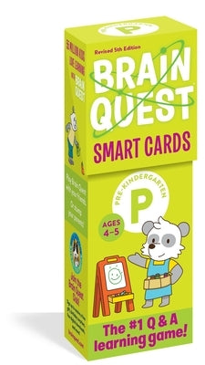 Brain Quest Pre-Kindergarten Smart Cards Revised 5th Edition Other Workman Kids