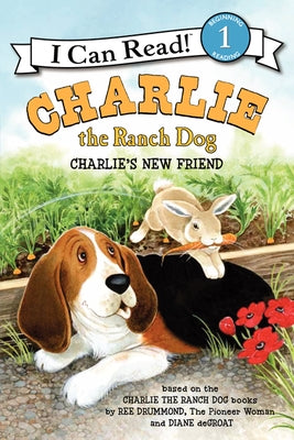 Paperback copy of "Charlie the Ranch Dog: Charlie's New Friend" by HarperCollins showing the book cover with colorful illustrations.
