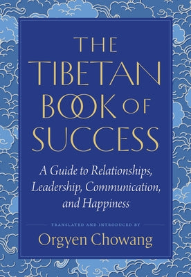 Paperback of The Tibetan Book of Success by Shambhala, showing the book cover with title and design elements.