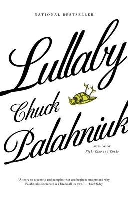 Vintage Lullaby paperback book cover with soft pastel illustrations and calming nighttime scene.