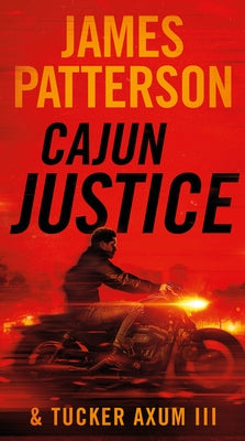Cover of the mass market paperbound book "Cajun Justice" by Little Brown and Company, featuring a Louisiana-themed design.