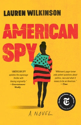 Paperback of American Spy by Random House Trade, featuring the book cover with title and author details.