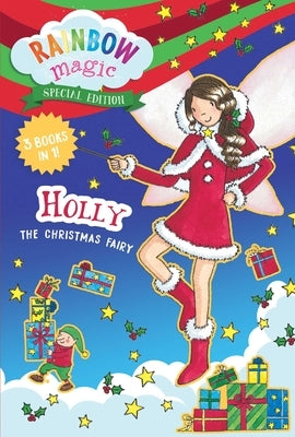 Rainbow Magic Holly the Christmas Fairy paperback book by Silver Dolphin Books, featuring colorful fairy character on the cover.