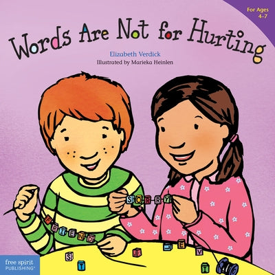 Words Are Not for Hurting Paperback Free Spirit Publishing