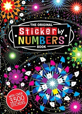 Paperback Sticker by Numbers book by Price Stern Sloan featuring colorful sticker pages and numbered designs for creative fun.