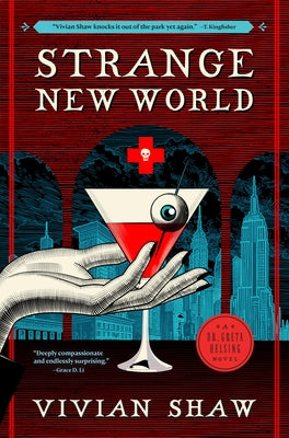 Paperback of Strange New World by Orbit featuring a cover with futuristic cityscape and bold title text.