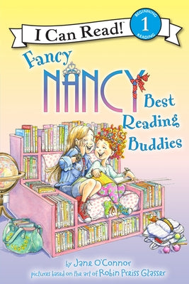 Hardcover of Fancy Nancy: Best Reading Buddies paperback book by HarperCollins, featuring colorful cover art with Nancy and friends.