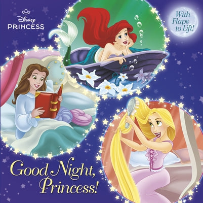 Paperback book titled "Good Night, Princess!" by Random House Disney featuring a colorful illustrated cover.