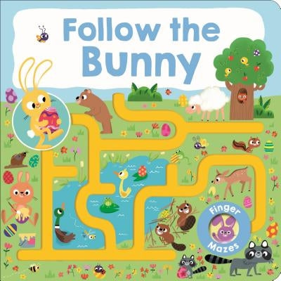 Maze Book: Follow the Bunny Board Book Priddy Books Us