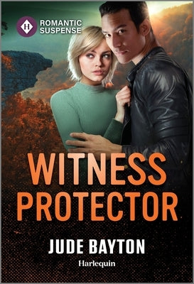 Mass market paperback of Witness Protector by Harlequin Romantic Suspense featuring a dramatic cover design
