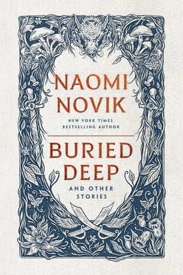 Paperback copy of "Buried Deep and Other Stories" by Random House Worlds, featuring a book cover with dark, mysterious artwork.