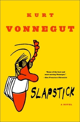Paperback of "Slapstick or Lonesome No More!" by Dial Press featuring the book cover with title and author details.