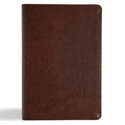 CSB Oswald Chambers Bible, Brown Bonded Leather: Includes My Utmost for His Highest Devotional and Other Select Works by Oswald Chambers by Csb Bibles by Holman